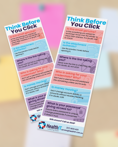 Safety cards with checklist style reminders for online safety