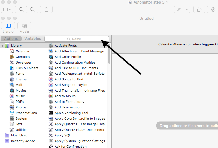 automate backups with automator mac